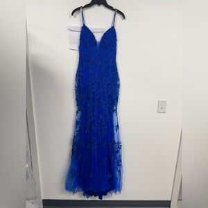 Faviana Royal Blue Glamour Gown